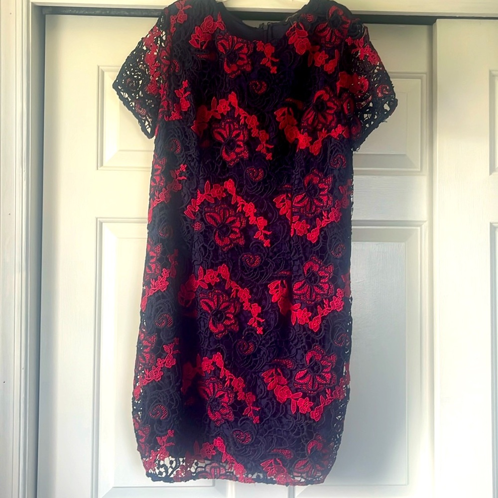 Knit Banana Republic knee length dress.